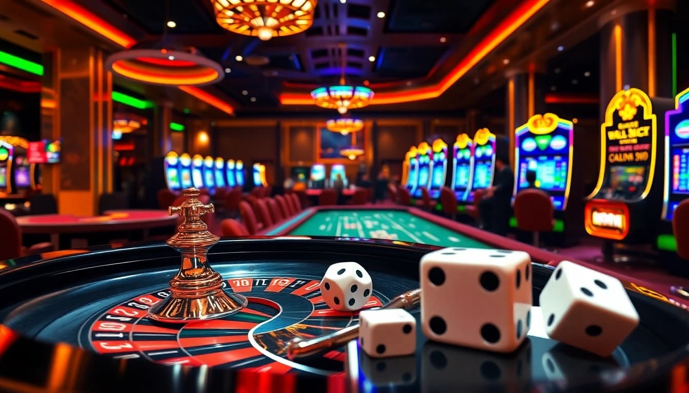 Experience the excitement at https://saobet.website/ with vibrant slot machines and roulette.