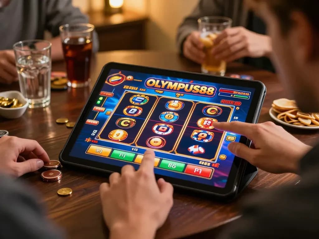 Engage with OLYMPUS88's exciting online slots, a thrilling home gaming experience.