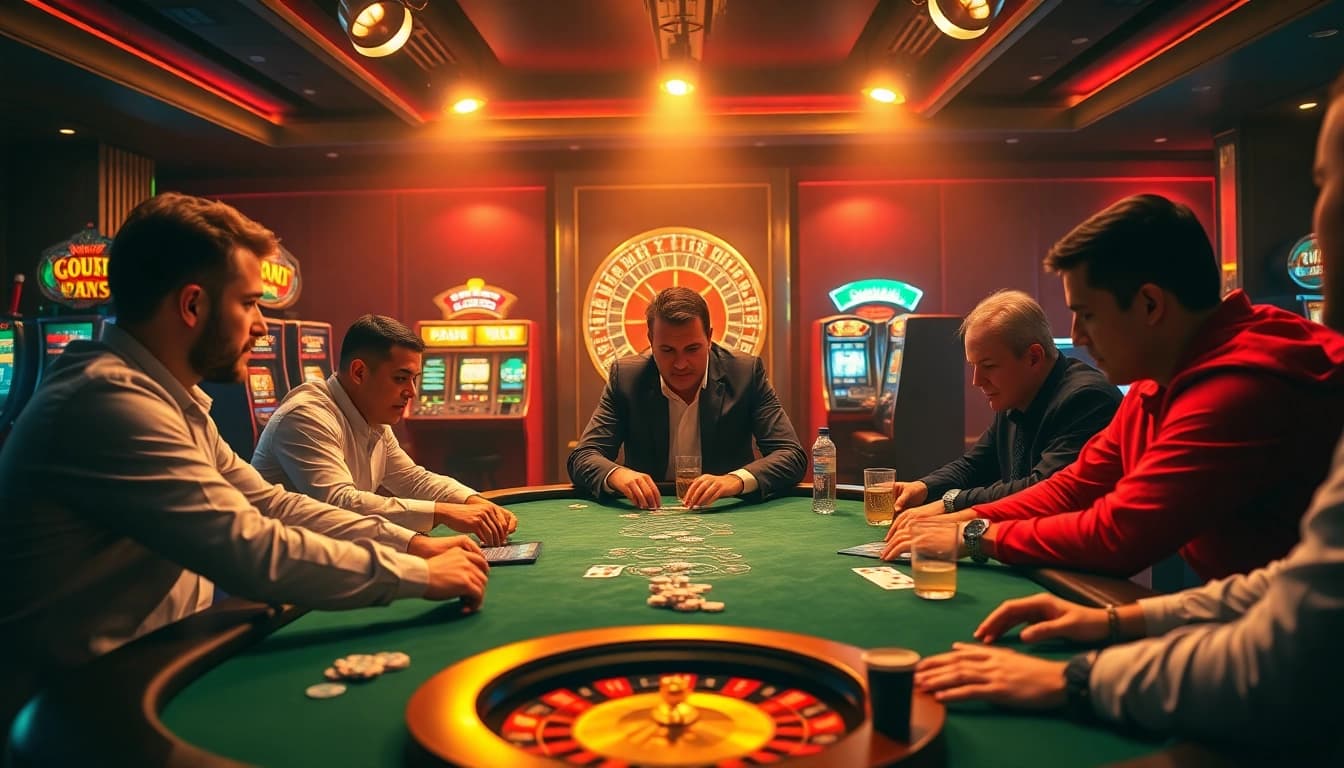 KJC enhances the thrill of gaming with exciting poker action and luxury casino ambiance.