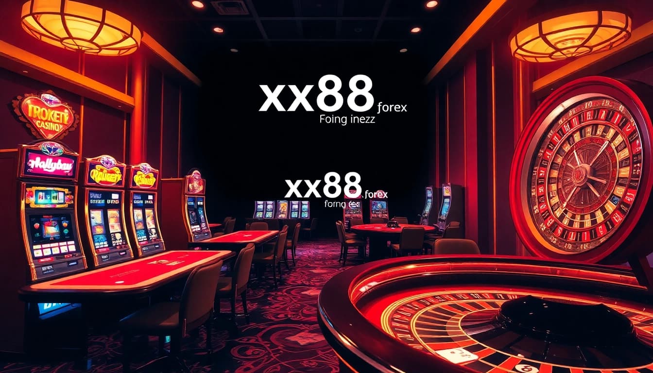 Experience the excitement of gambling at xx88.forex with vibrant casino visuals and engaging gameplay.
