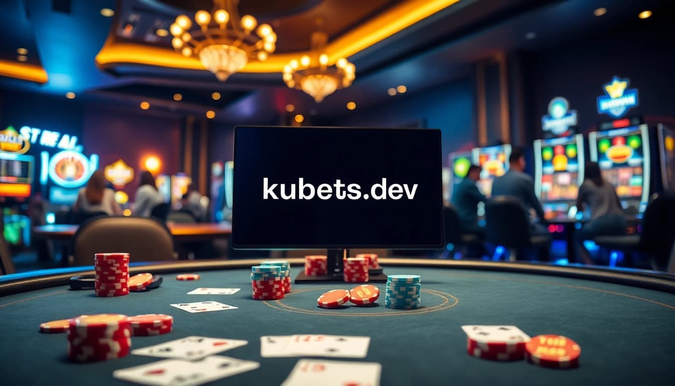 Experience thrilling gaming at https://kubetz.dev/ with engaging poker tables and lively casino action.
