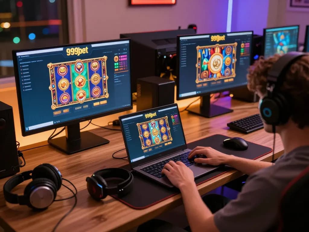 Experience thrilling gameplay on 999bet with an engaging online setup showcasing various exciting gambling games