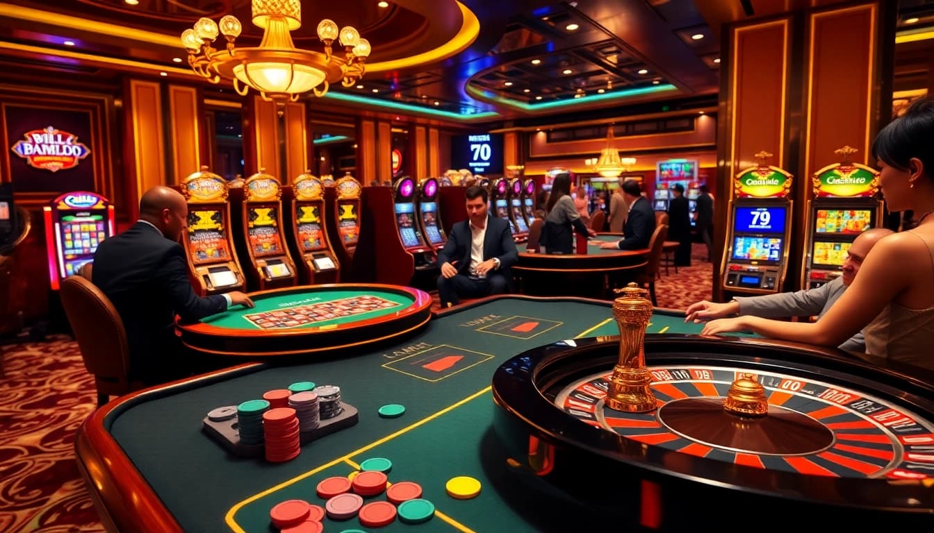 Experience thrilling gameplay at 79king with engaging tables and exciting roulette action.