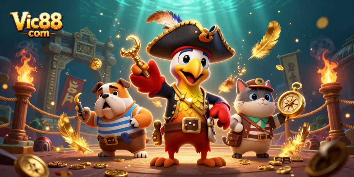 Engage with thrilling gaming experiences on Vic88 com, featuring dynamic casino characters and rich detail.