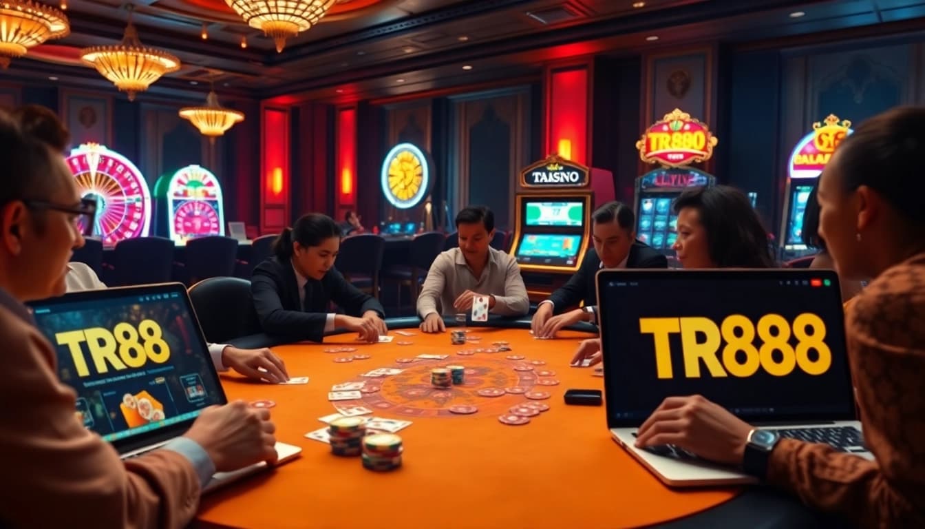 Engage in thrilling gaming experiences at https://tr88.forum/ with vibrant casinos and exciting poker tables.
