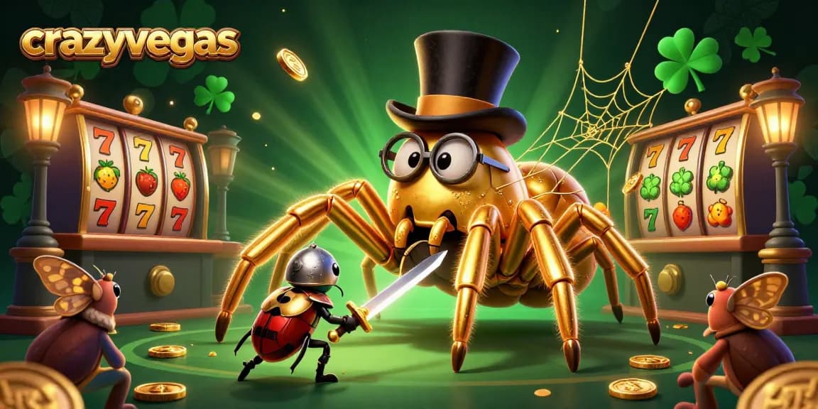 Experience exciting gameplay at crazyvegas with thrilling slots and a golden atmosphere.