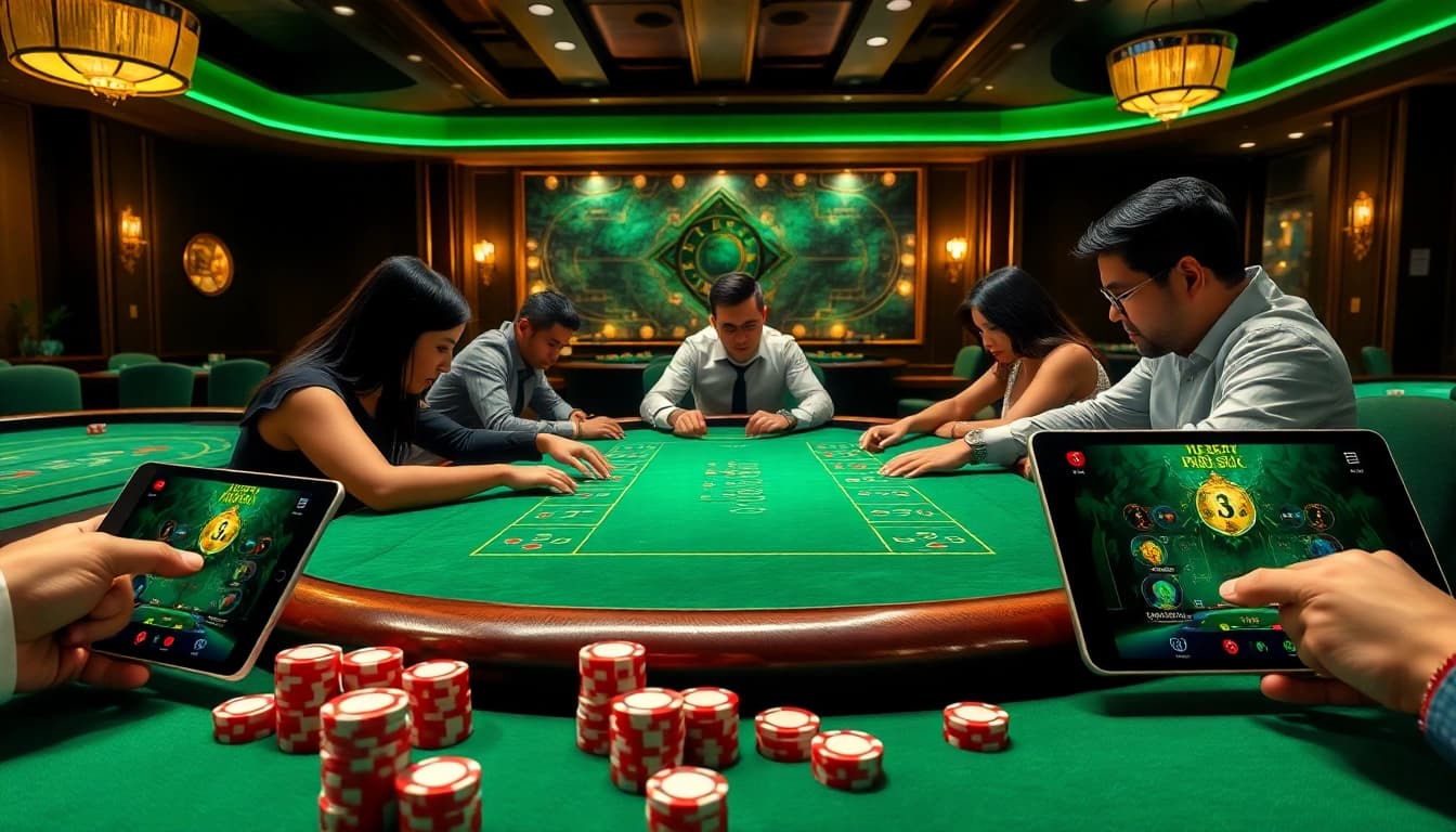 Players enjoy chơi xóc đĩa không cần tải at a modern online casino with engaging interfaces and immersive ambiance.