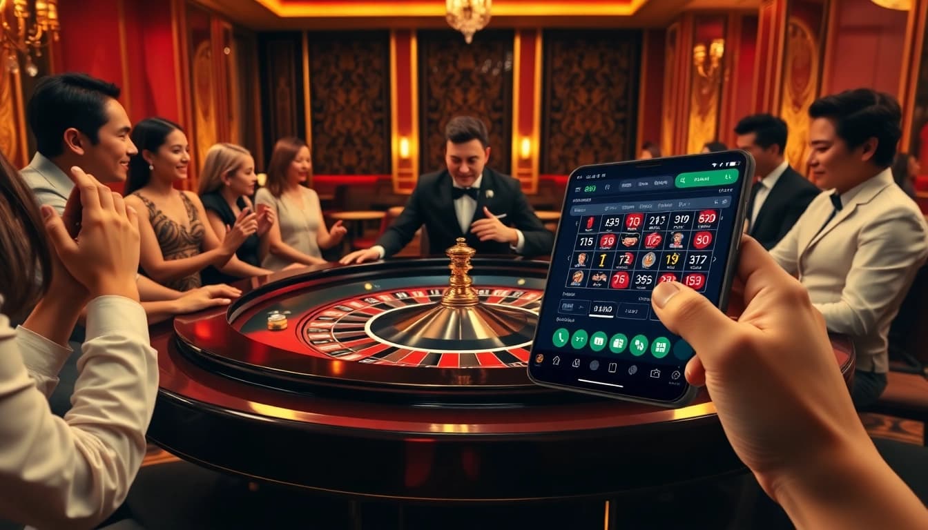 Experience the excitement of trang chủ bet88 with a sophisticated roulette game setting and modern online gambling interface.