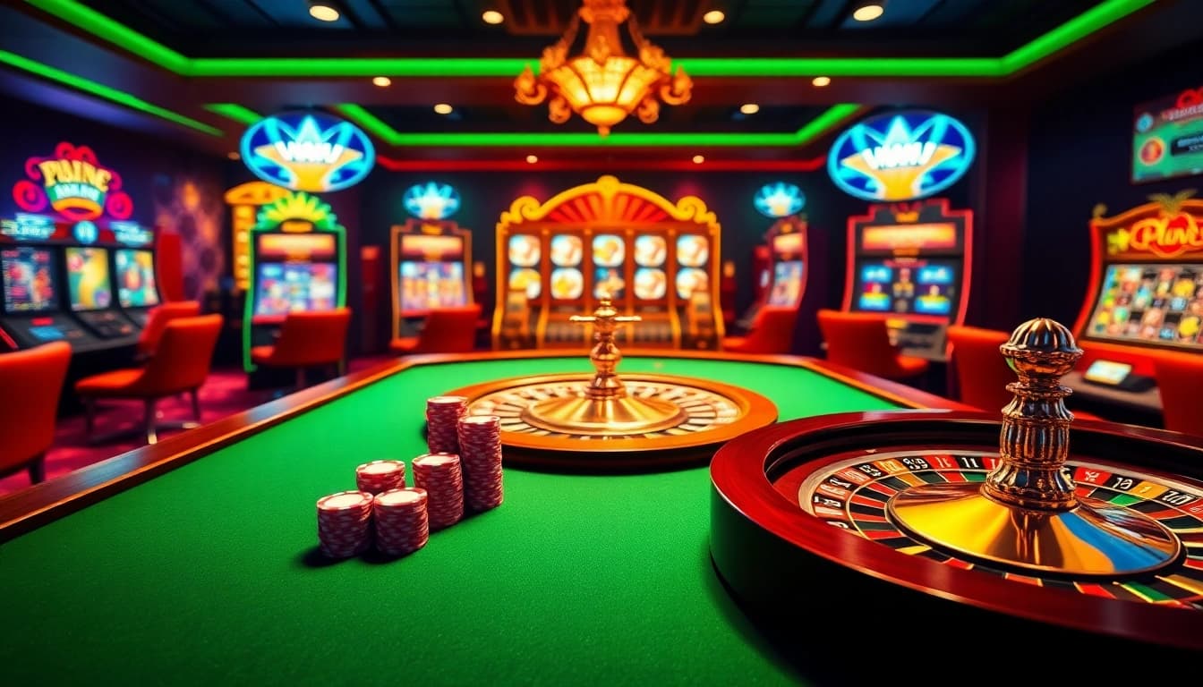 Engage in thrilling gameplay at https://www.vvjl11.com/ with vibrant tables, colorful chips, and dynamic slot machines.