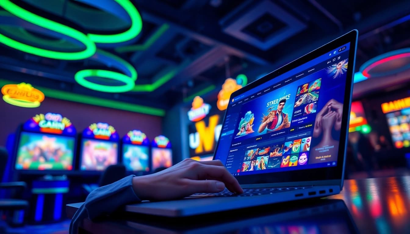 Exciting online gaming experience with 98win platform showcasing vibrant graphics.