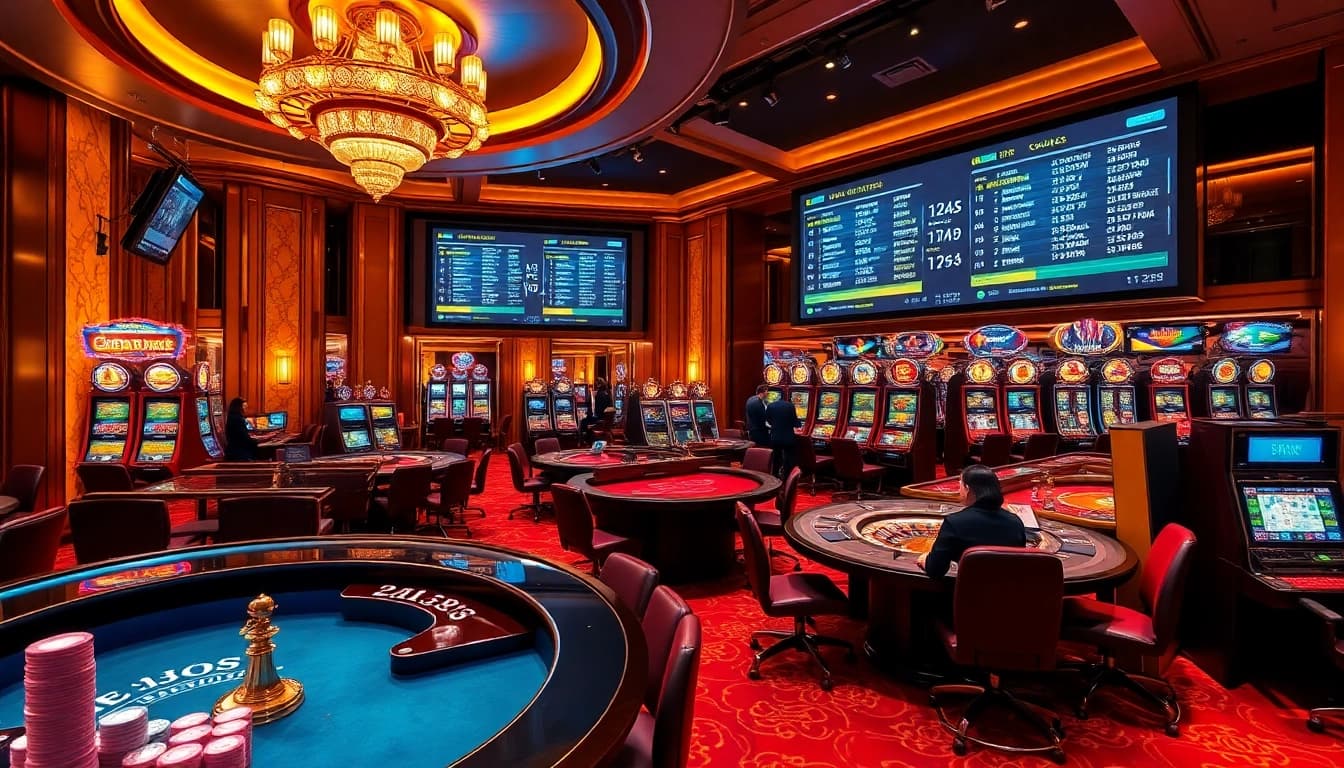 Engage with high-stakes gaming at https://hm88.bike/ featuring vibrant tables and exciting slot machines.