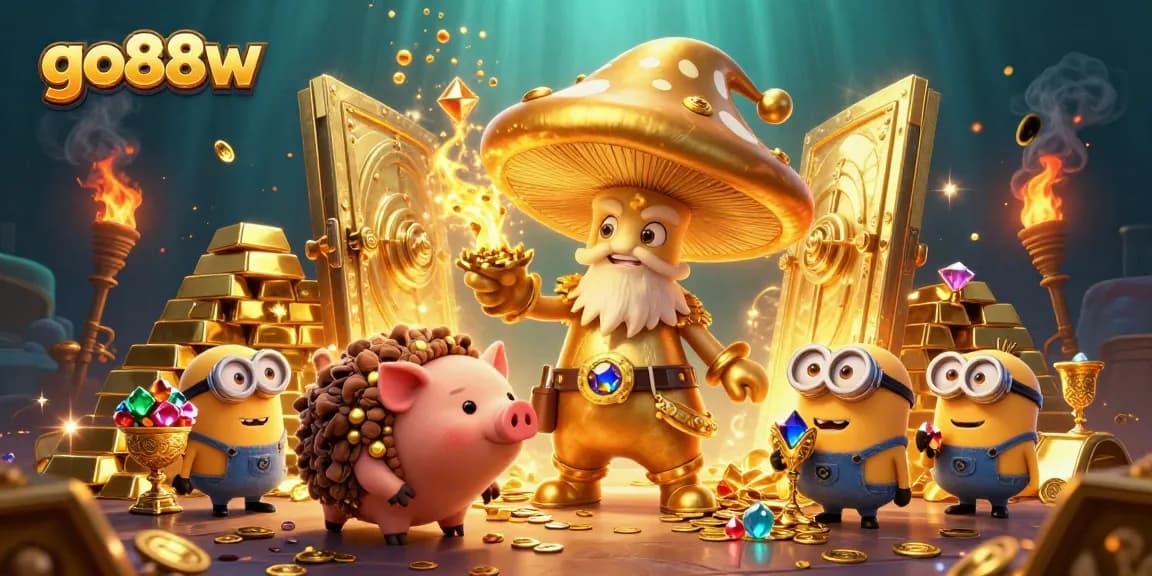 Engage in thrilling fun with go88w featuring magical elements in a vibrant casino atmosphere.