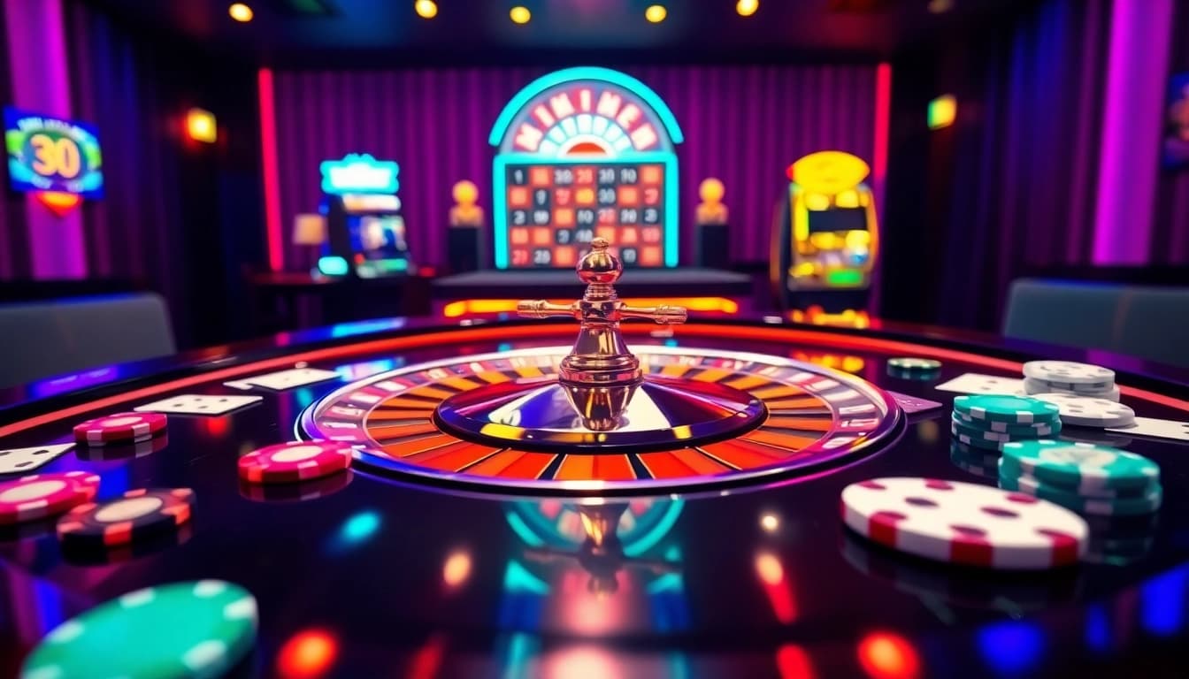 Experience the excitement of betting at 888new’s luxurious online casino interface with roulette and poker elements.