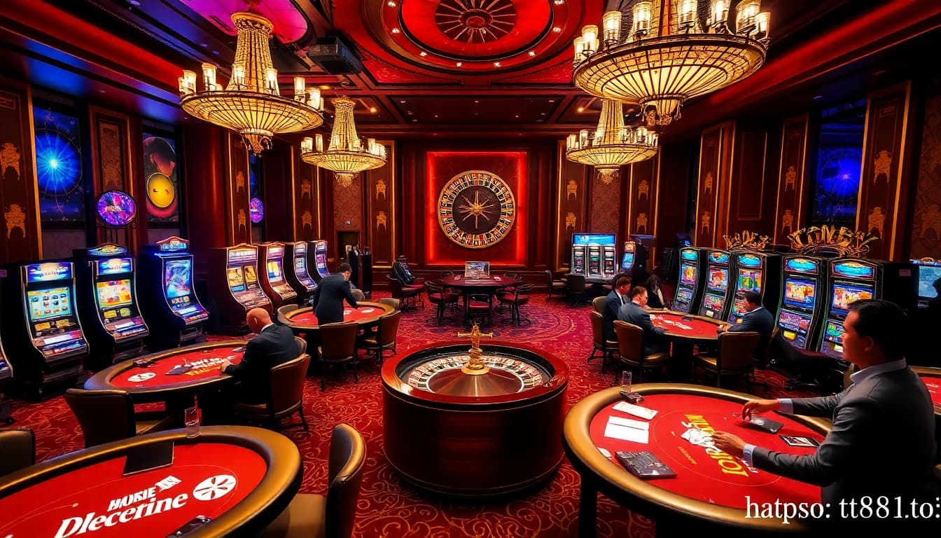 Experience the thrill of gambling at https://tt88.to/ with vibrant tables and exciting slot machines.