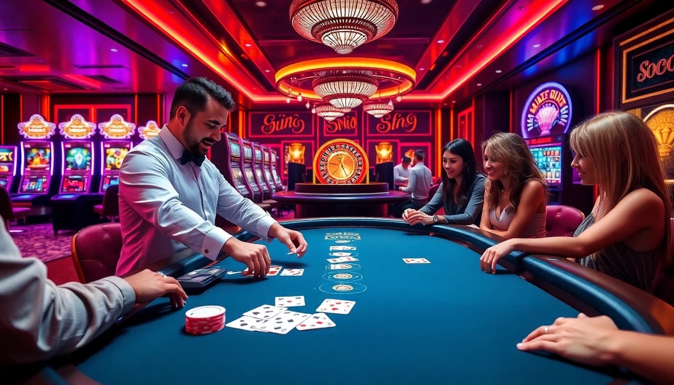Experience luxury gaming at https://tr88.work/ with vibrant casino tables and engaging players.
