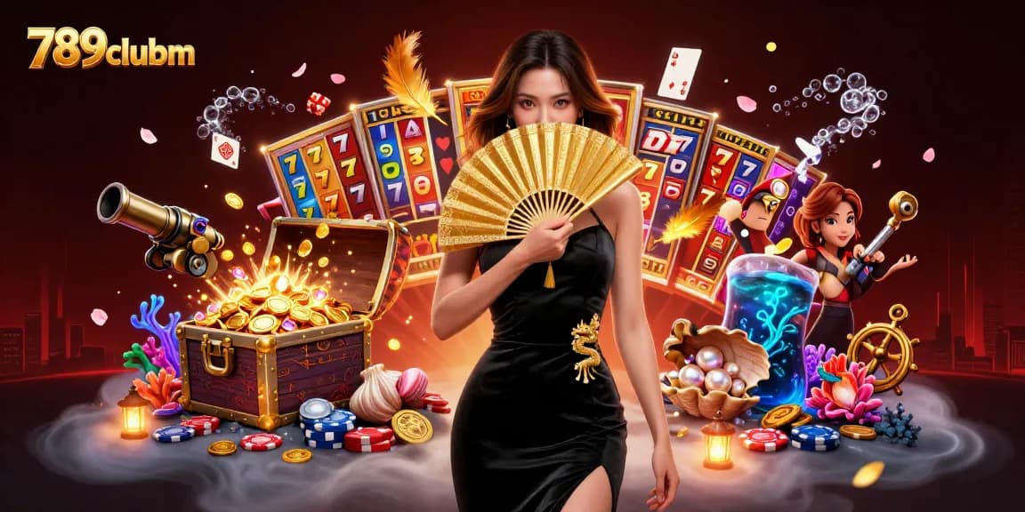 Engage with thrilling slot action at 789clubm with vibrant 3D digital illustration.