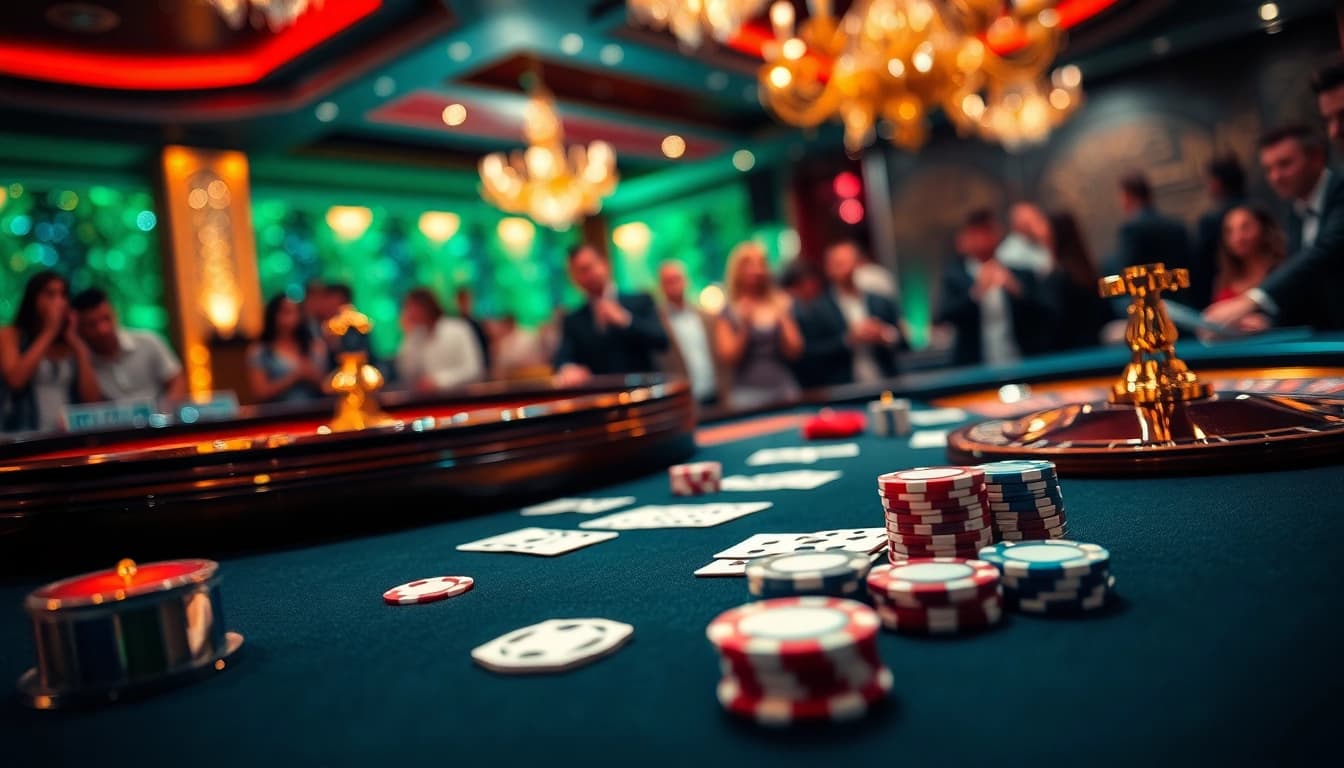 Experience thrilling gameplay at HM88 with vibrant casino tables and exciting poker action.