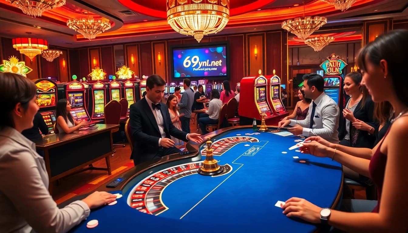 Experience thrilling casino games at 69vn.gb.net, with vibrant tables and engaging gameplay.