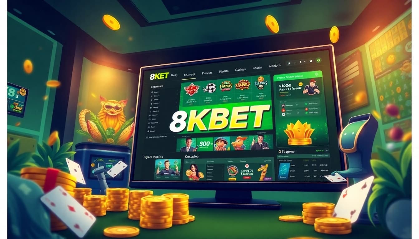 Experience the thrill of betting at 8kbet trang chủ with engaging visuals and a user-friendly interface.
