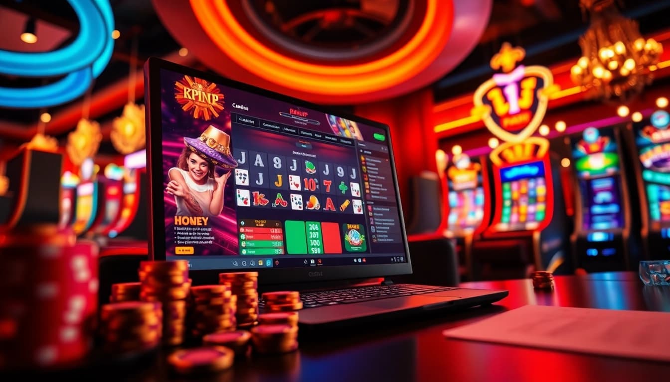Engaging online casino interface featuring popular games and elements at rikvip, showcasing excitement.