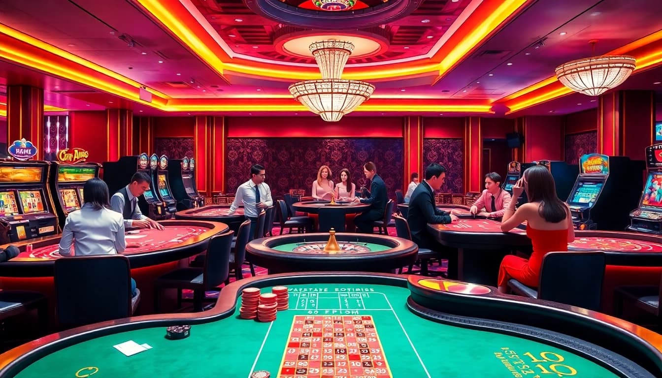 Experience thrilling gameplay at https://luongsontv5.com/ with exciting casino games and vibrant atmosphere.