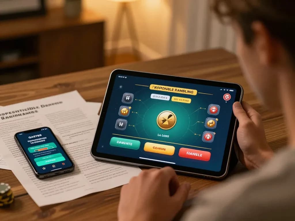 Engaging in online gaming on GA6789 app with strategic notes for effective gambling.