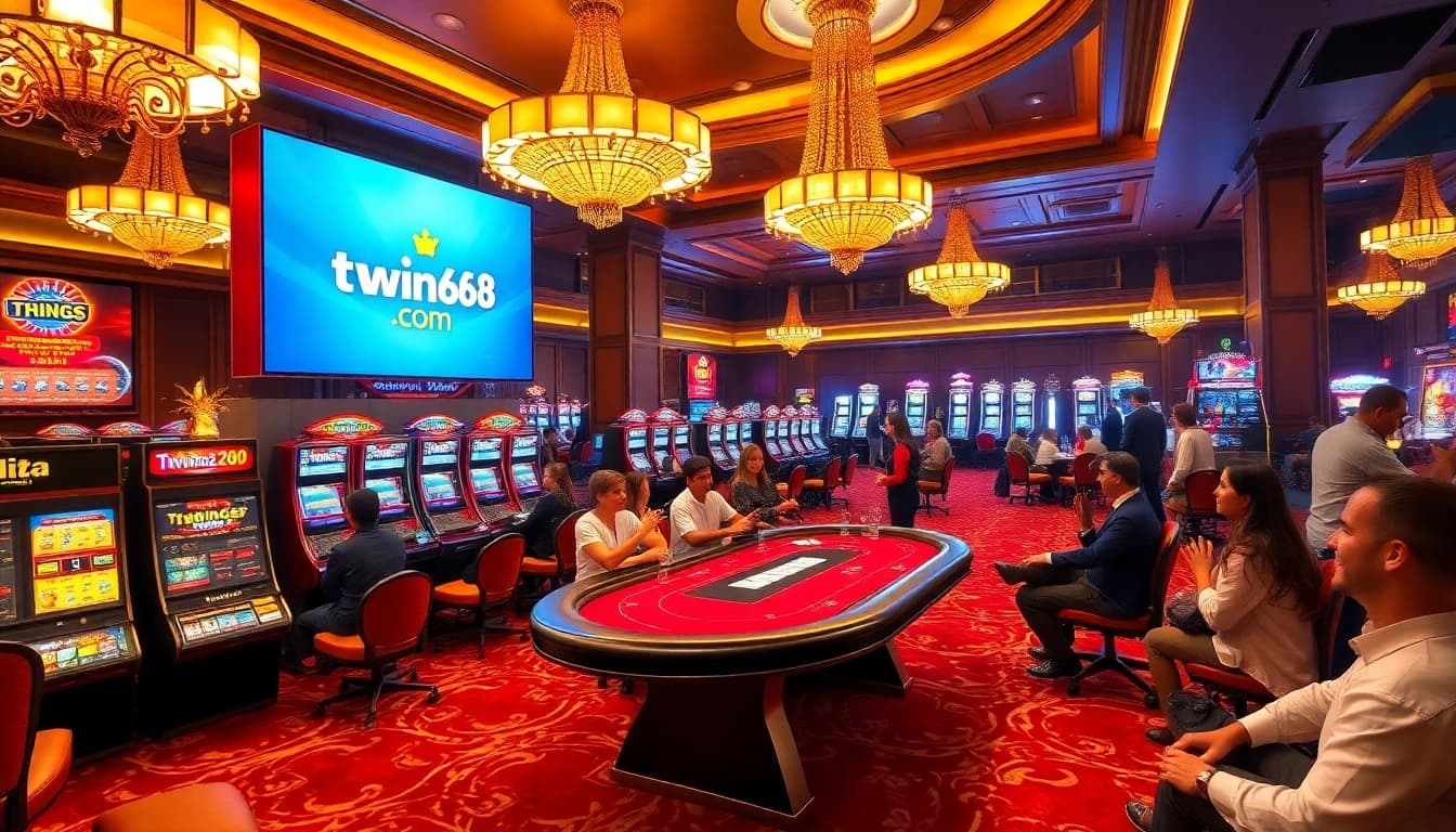 Experience the thrill of gambling at twin68.com with vibrant tables and exciting gameplay.