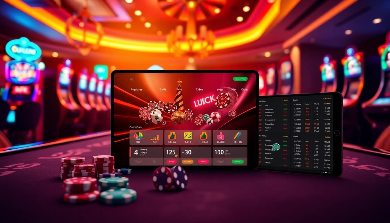 Experience the thrill of betting on nhà cái LUCK8 with a dynamic online casino interface.