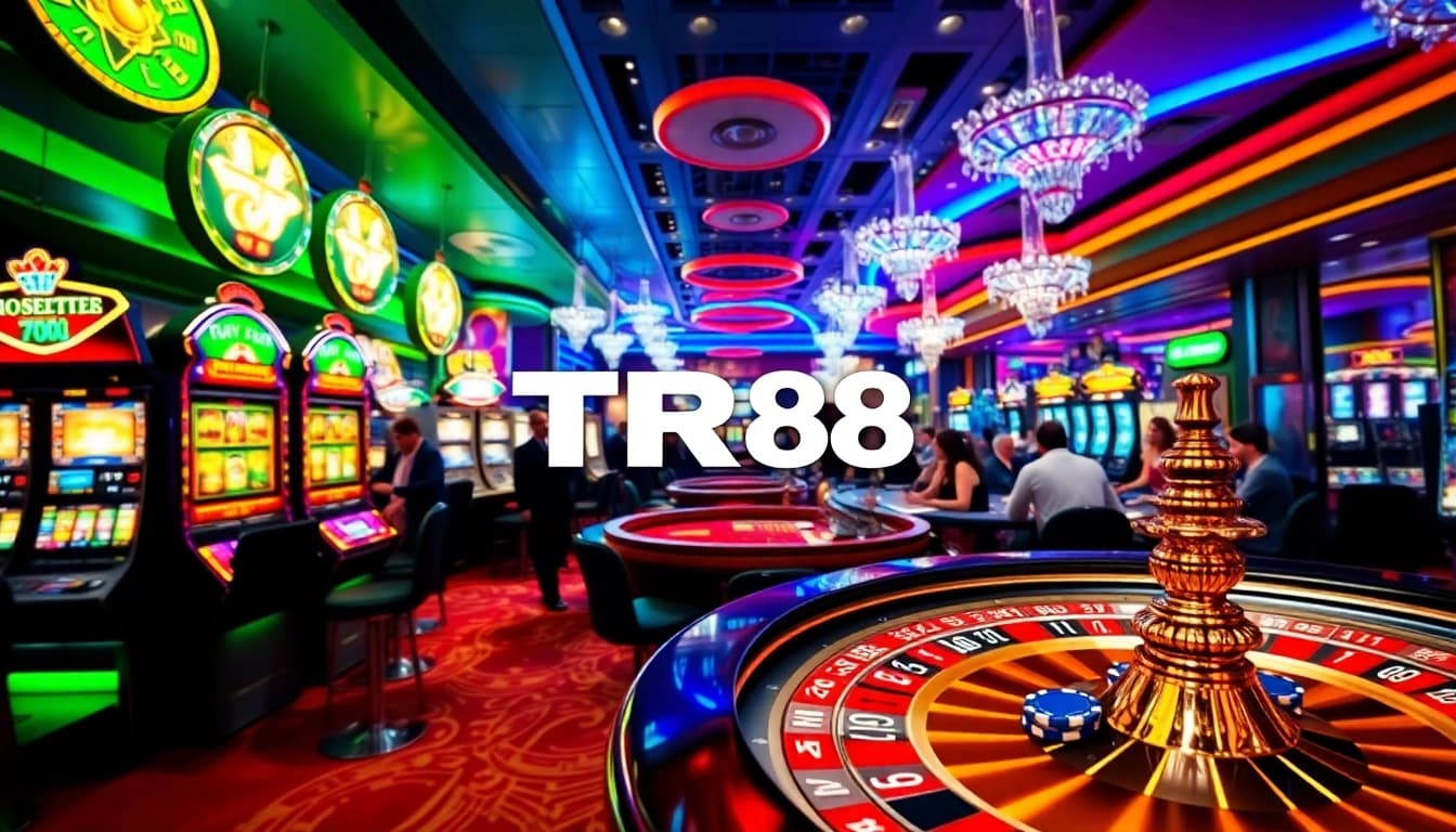 Experience the excitement of TR88 with vibrant casino games and enthusiastic players.