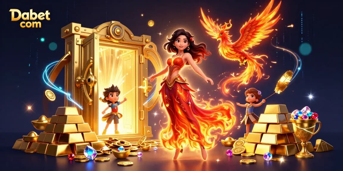 Experience thrilling gaming at Dabet com with vibrant visuals and rich casino elements.