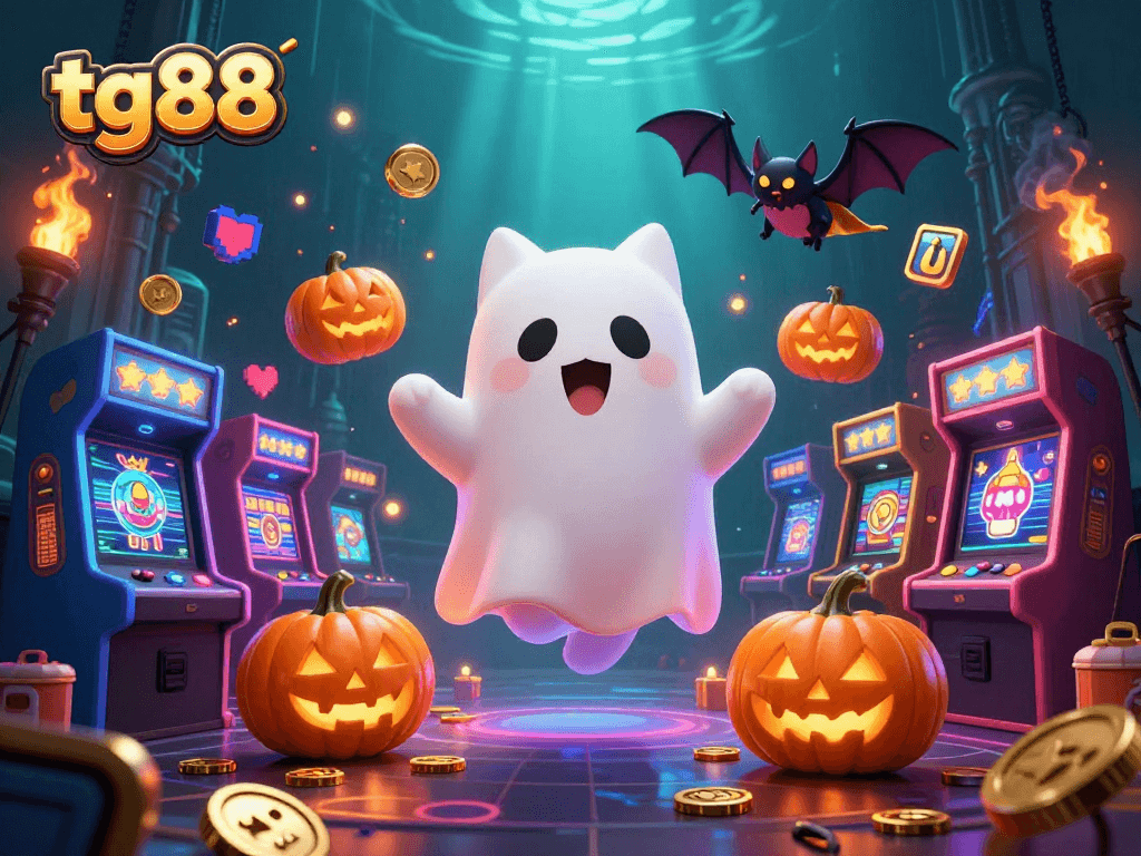 Engage with tg88 as a ghost cat and vampire bat discover a thrilling haunted casino.
