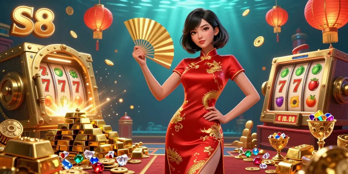 S8 casino adventure with enchanting visuals, jackpot slots, and vibrant treasures await players.