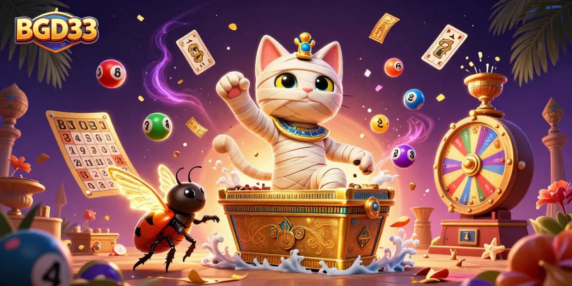 Play thrilling games at BGD33 while enjoying an exciting 3D casino experience.