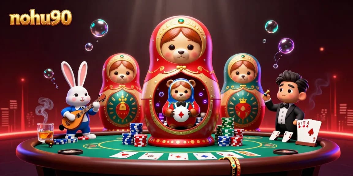 Experience thrilling gameplay at nohu90 with vibrant casino scenes filled with excitement.