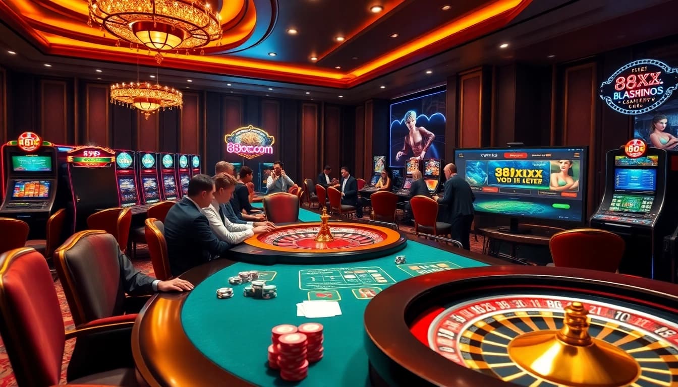 Experience the excitement of betting at 88xx.co.com with dynamic casino visuals