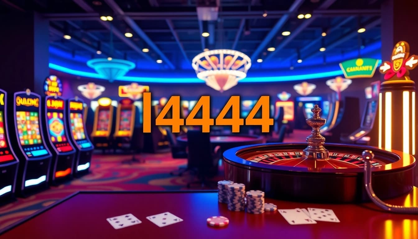 The action of playing at a luxurious l444 online casino featuring vibrant games and engaging interfaces.