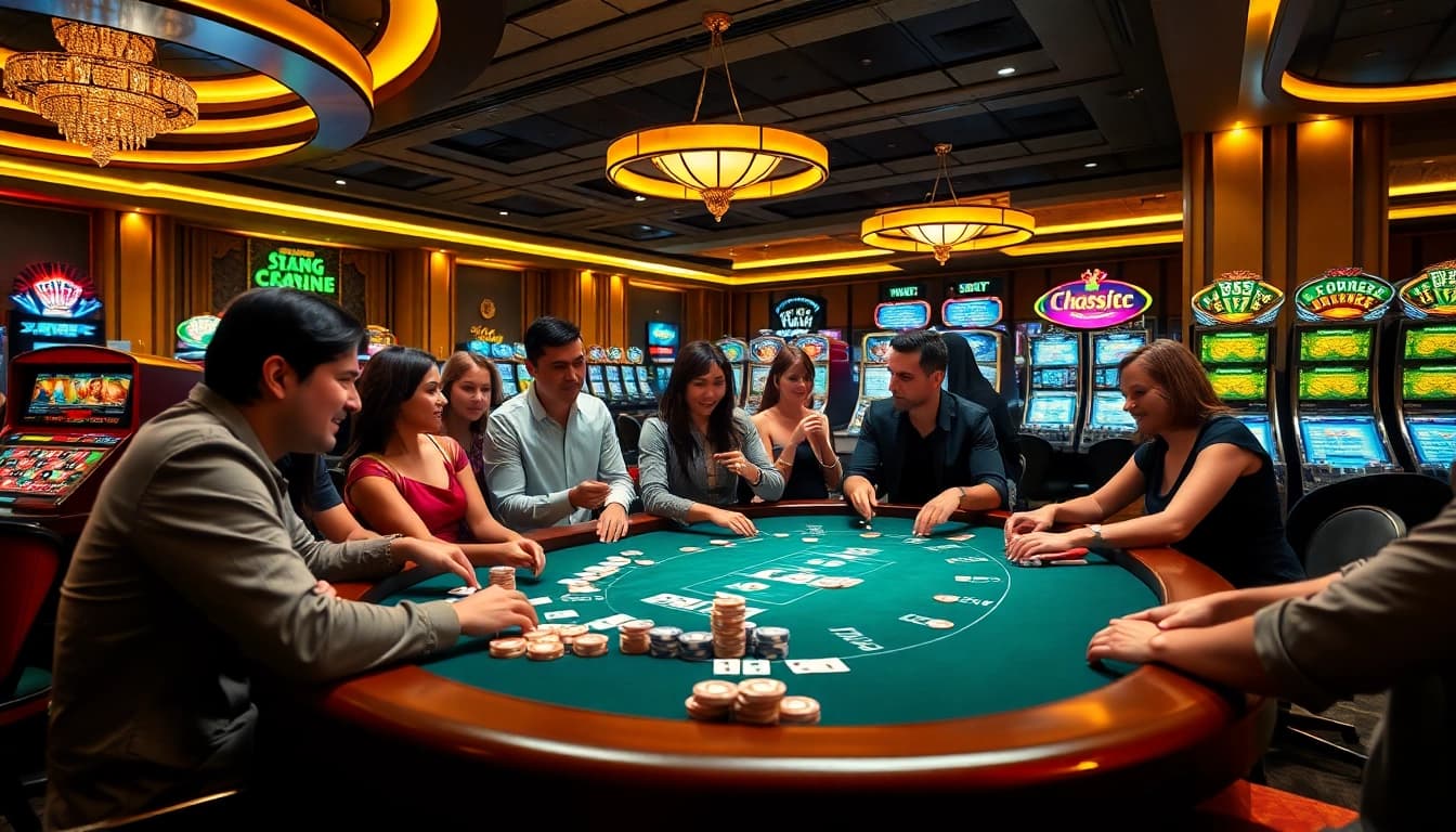 Exciting casino gameplay at https://789betg.com/ with poker chips and a roulette wheel.