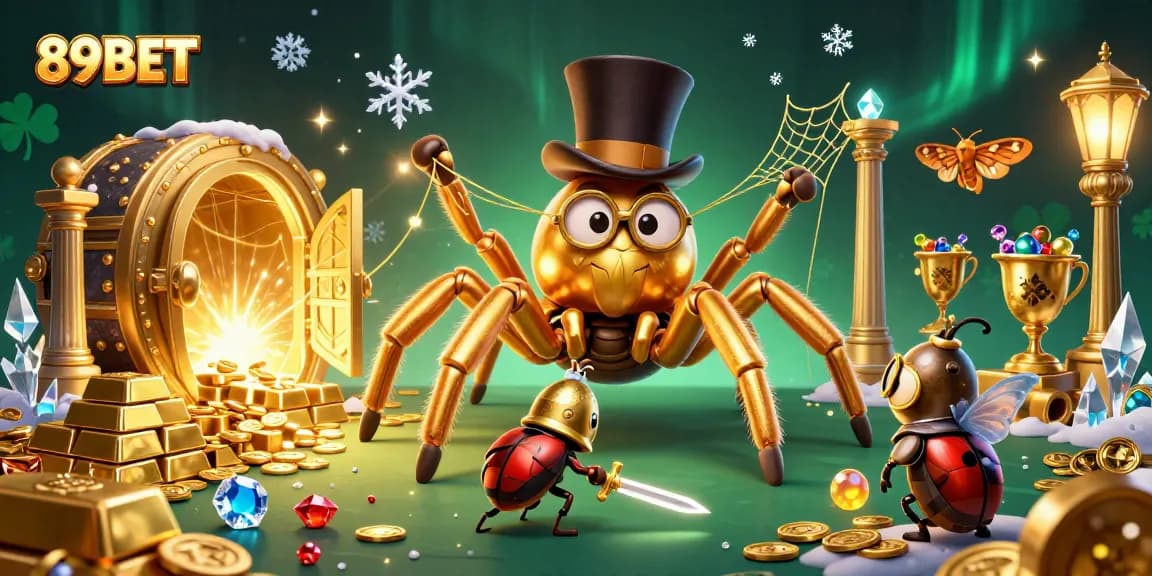 Engage in thrilling gaming with 89BET in a vibrant, dynamic casino scene.