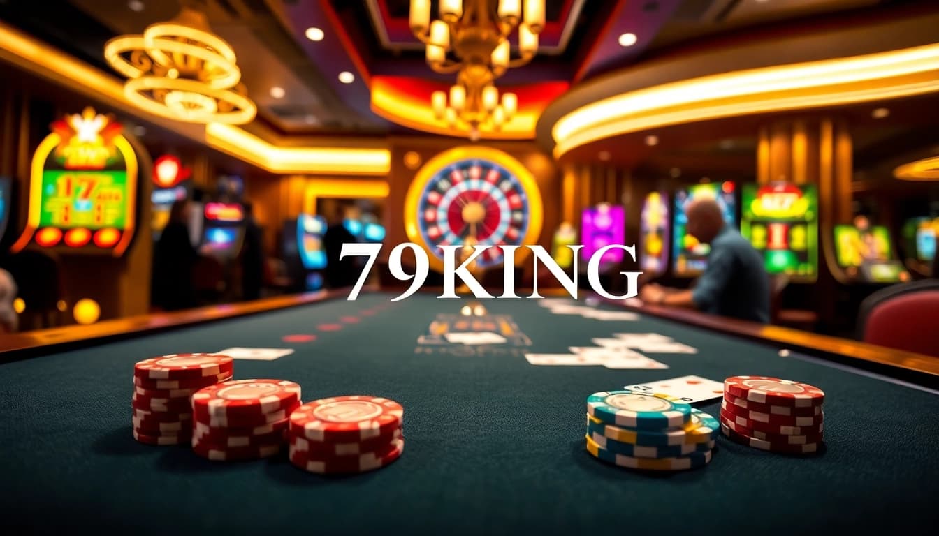 Experience the thrill of 79KING with vibrant casino games like poker and roulette.