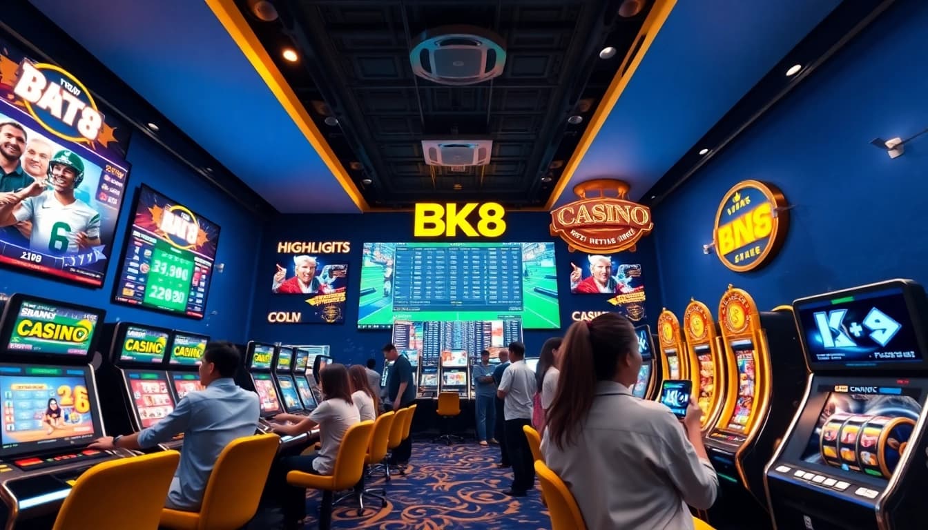 Discover BK860S's engaging online gaming interface featuring sports and casino highlights.