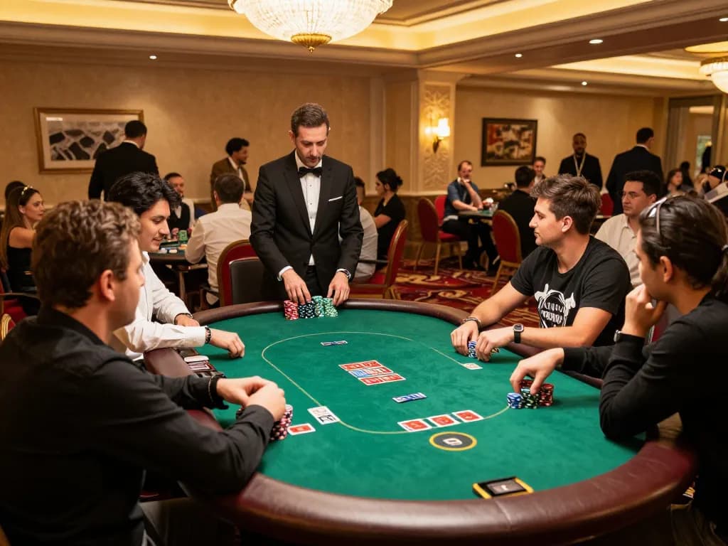 Experience thrilling poker gameplay at https://www.bearcreekwatershed.org/macroinvertebrates with engaged players and expert dealer.