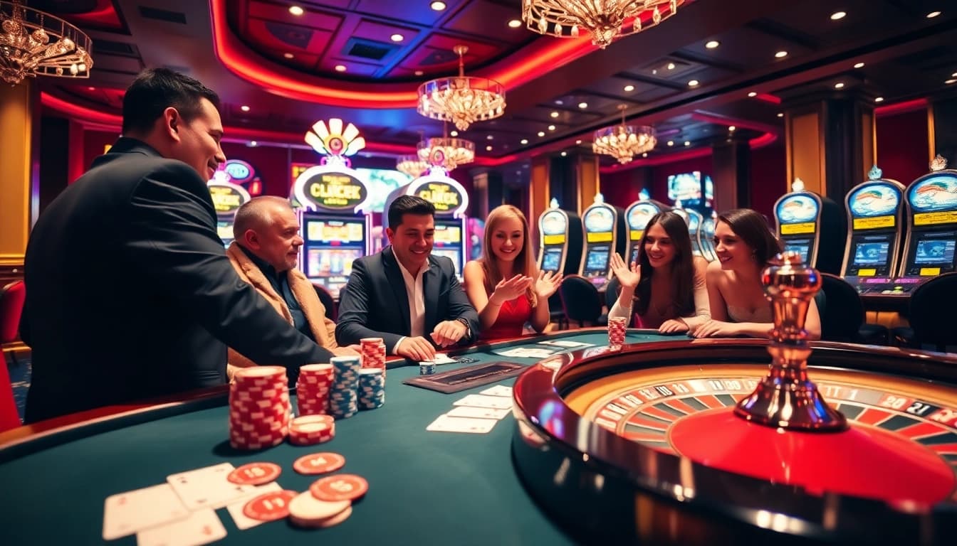 Engage with thrilling gameplay at https://bet88.talk/ featuring an elegant casino setup with poker chips and cards.