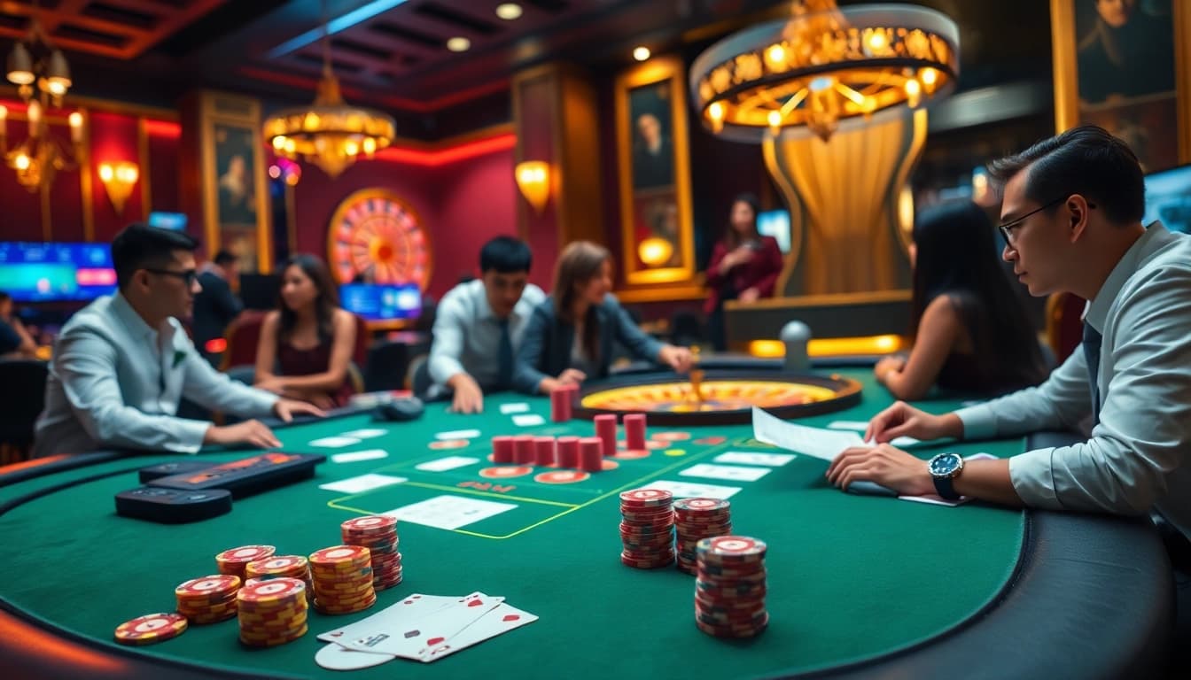 Experience the thrill of high-stakes gameplay at DH88's exclusive casino, where every bet counts.