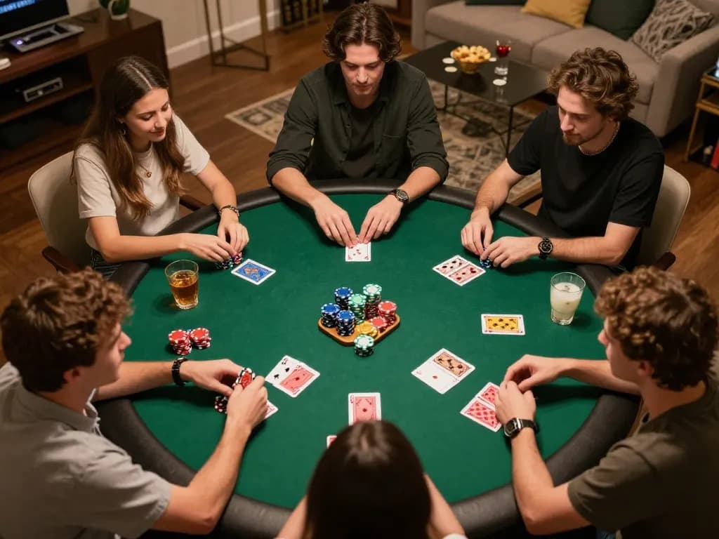 Experience thrilling poker gameplay with friends at home while exploring link 789BET gaming strategies.