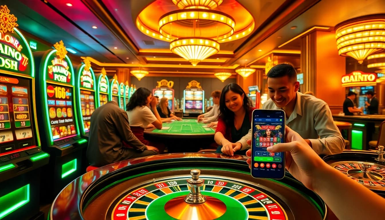 Win big with Tải hitclub while enjoying the vibrant atmosphere of an online casino experience.