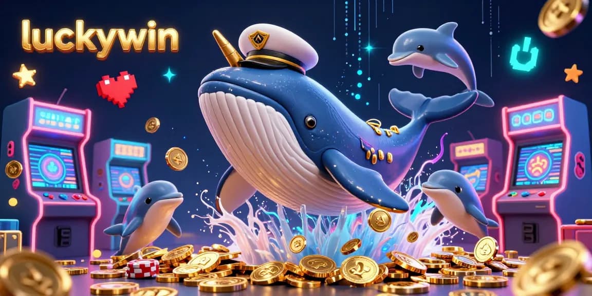 Engage in the vibrant luckywin casino scene with friendly sea creatures and dynamic gaming elements.