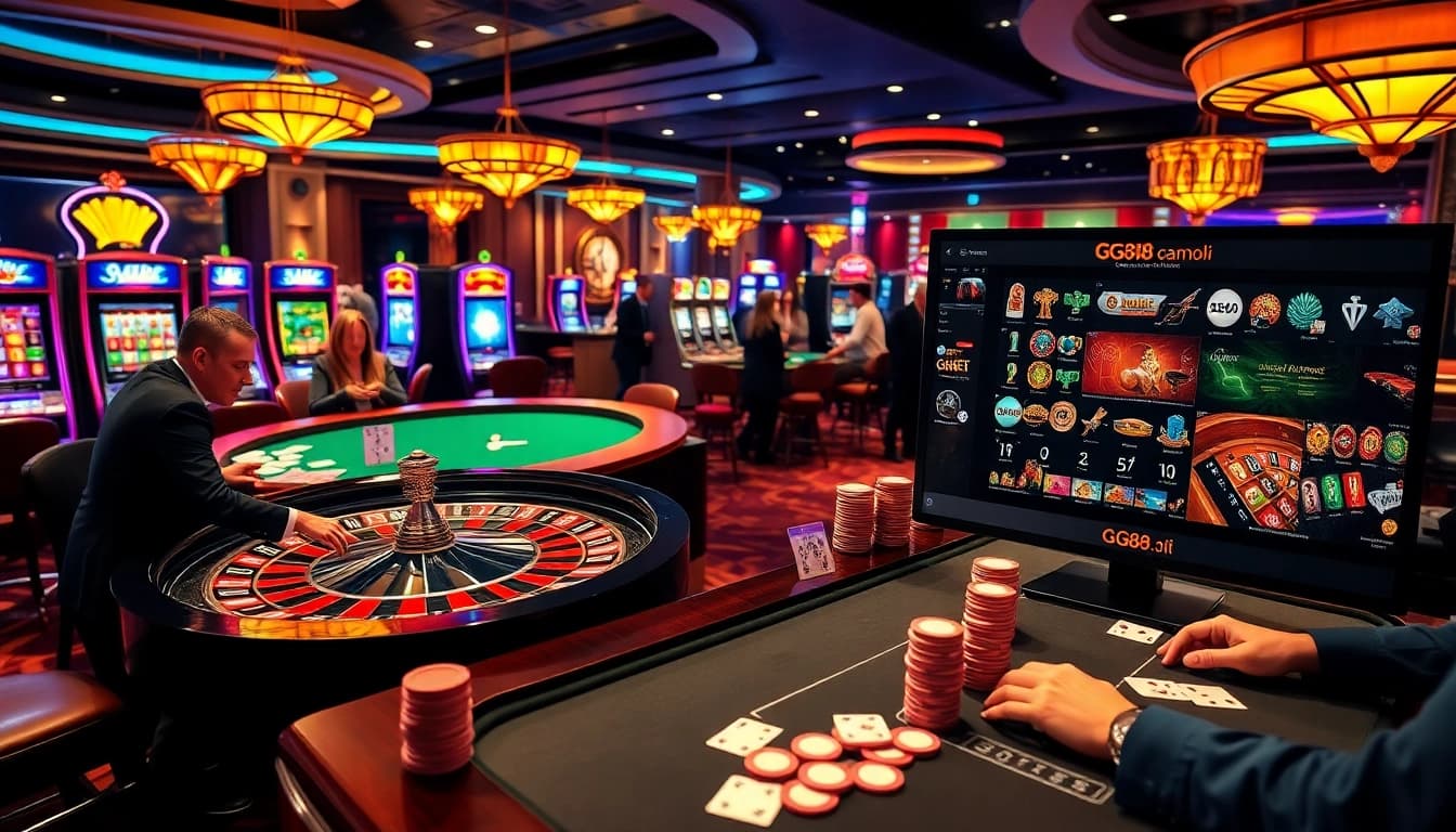 Experience the thrill of betting at https://gg88.mobi/ with vibrant roulette and slot games.