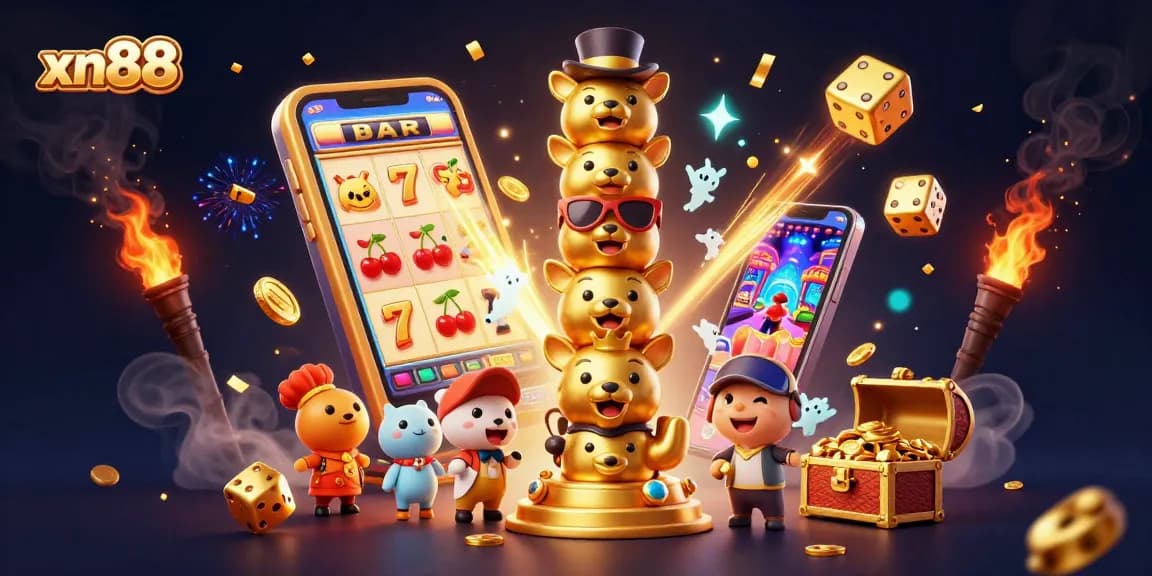 Experience thrilling slots action at xn88 with vibrant visuals and dynamic gaming elements.