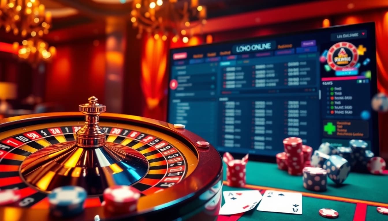 Engaging online gambling interface for Lô đề online, featuring vibrant visuals and betting excitement.