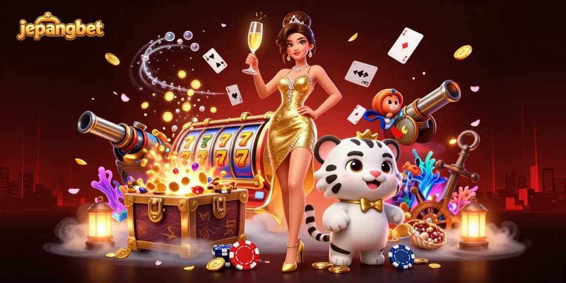 Experience luck and thrills at Jepangbet Casino with vibrant slot games and rewards!